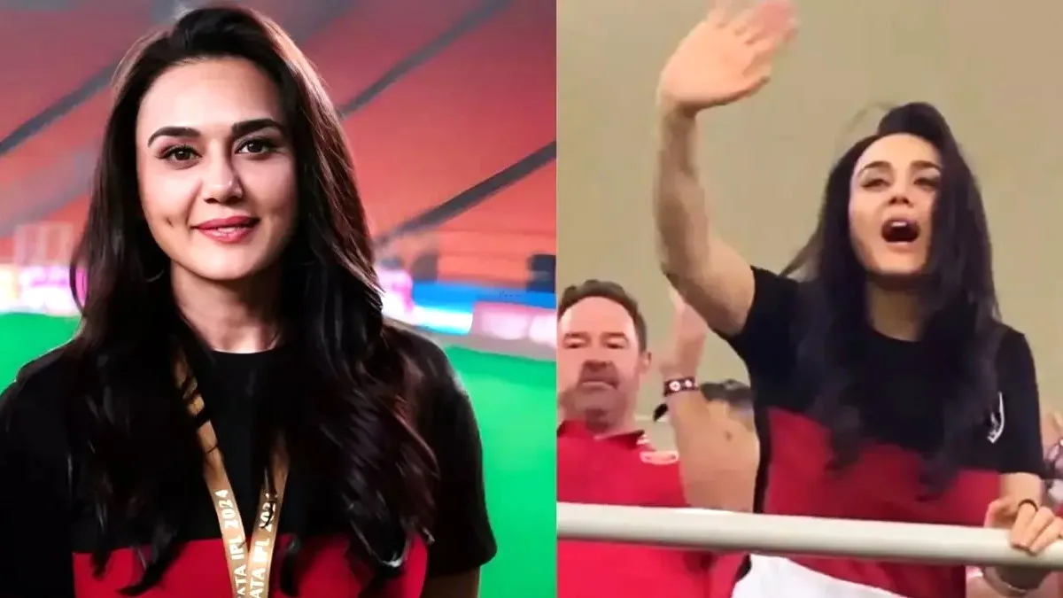 Preity Zinta jumped with joy when Shashank Singh, who was bought by mistake, won the match