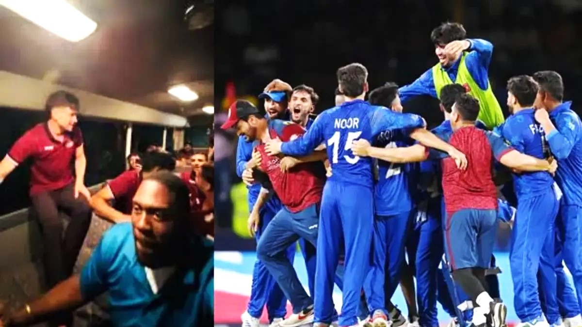 VIDEO: Champion-Champion…, AFG players dance in bus after historic win over AUS, coach Dwayne Bravo’s reaction also went viral