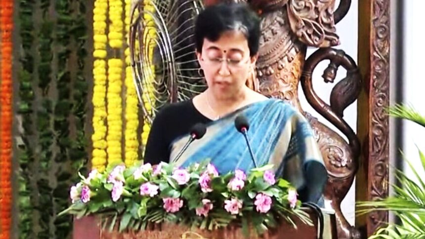 Atishi Sworn In as Delhi's Youngest Chief Minister