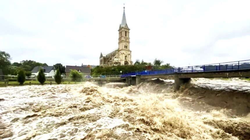 Central Europe Record Rainfall